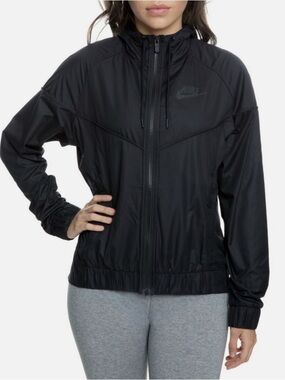 2/$25 Nike Sportswear Windrunner Jacket Small Black